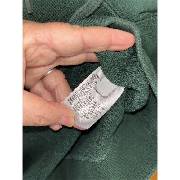 Keith Haring x Uniqlo Hoodie Men M Green Pullover Embroidered Skateboarding - Picture 6 of 10